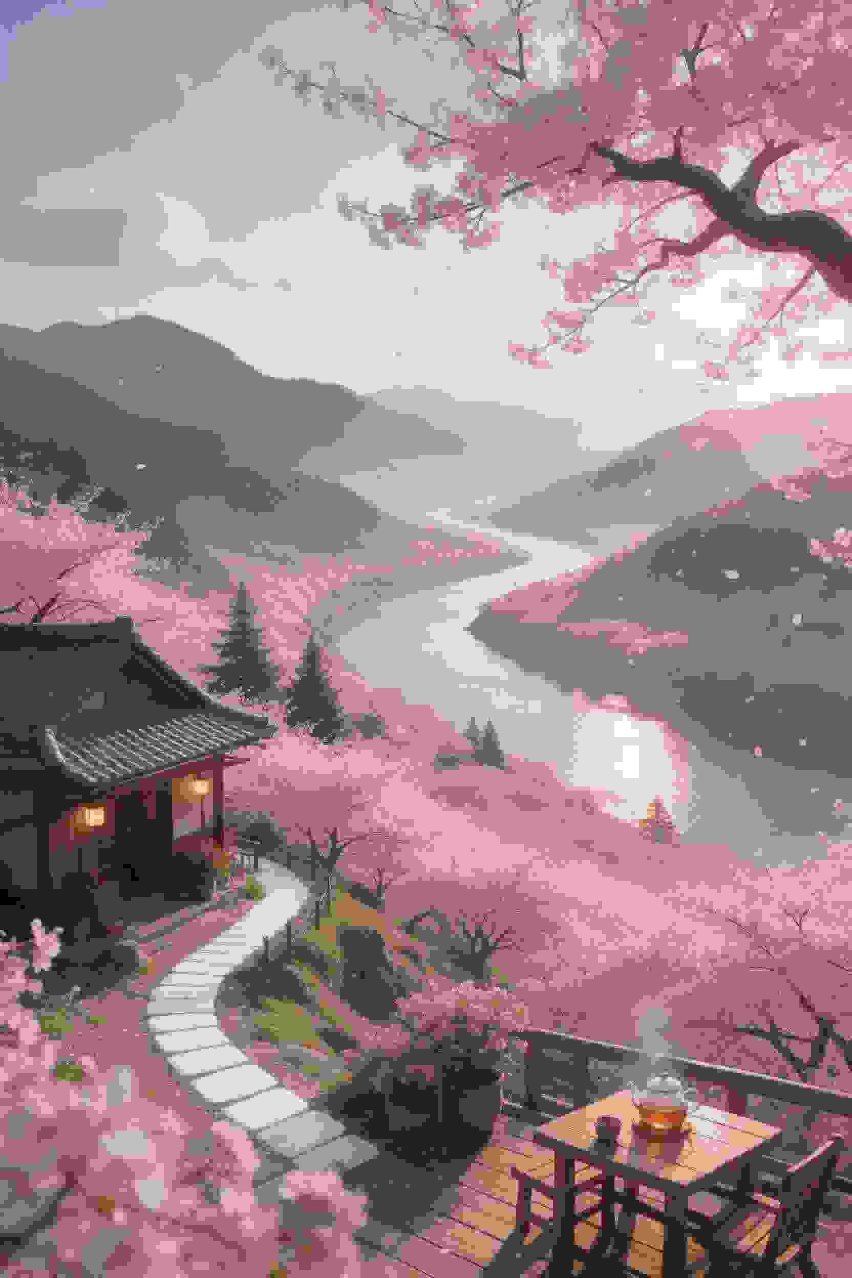 阳光下的漫步